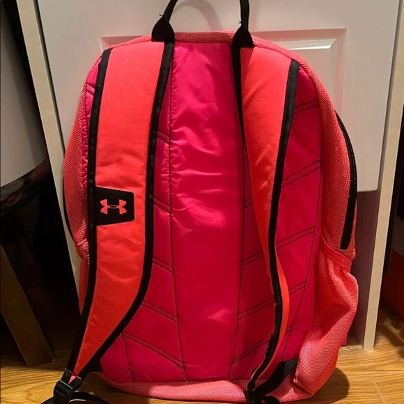 Neon Pink Under Armour Bookbag - Picture 2 of 4